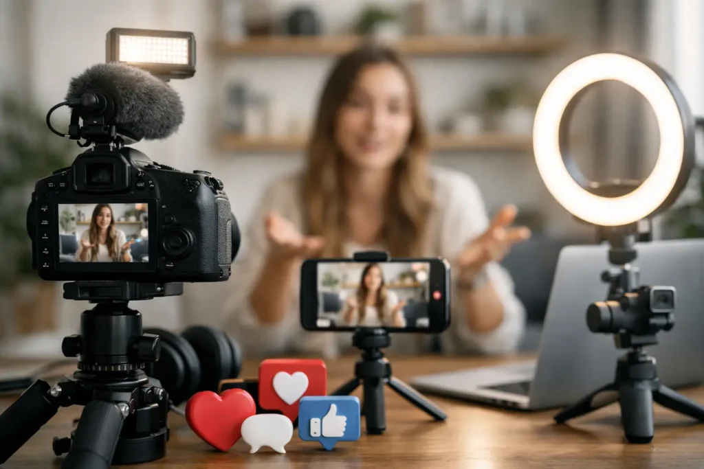 Producción audiovisual para redes sociales