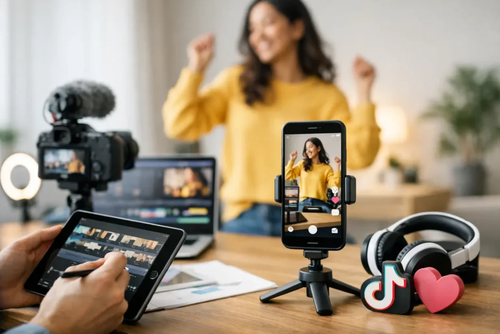Cómo producir creativos para TikTok Ads